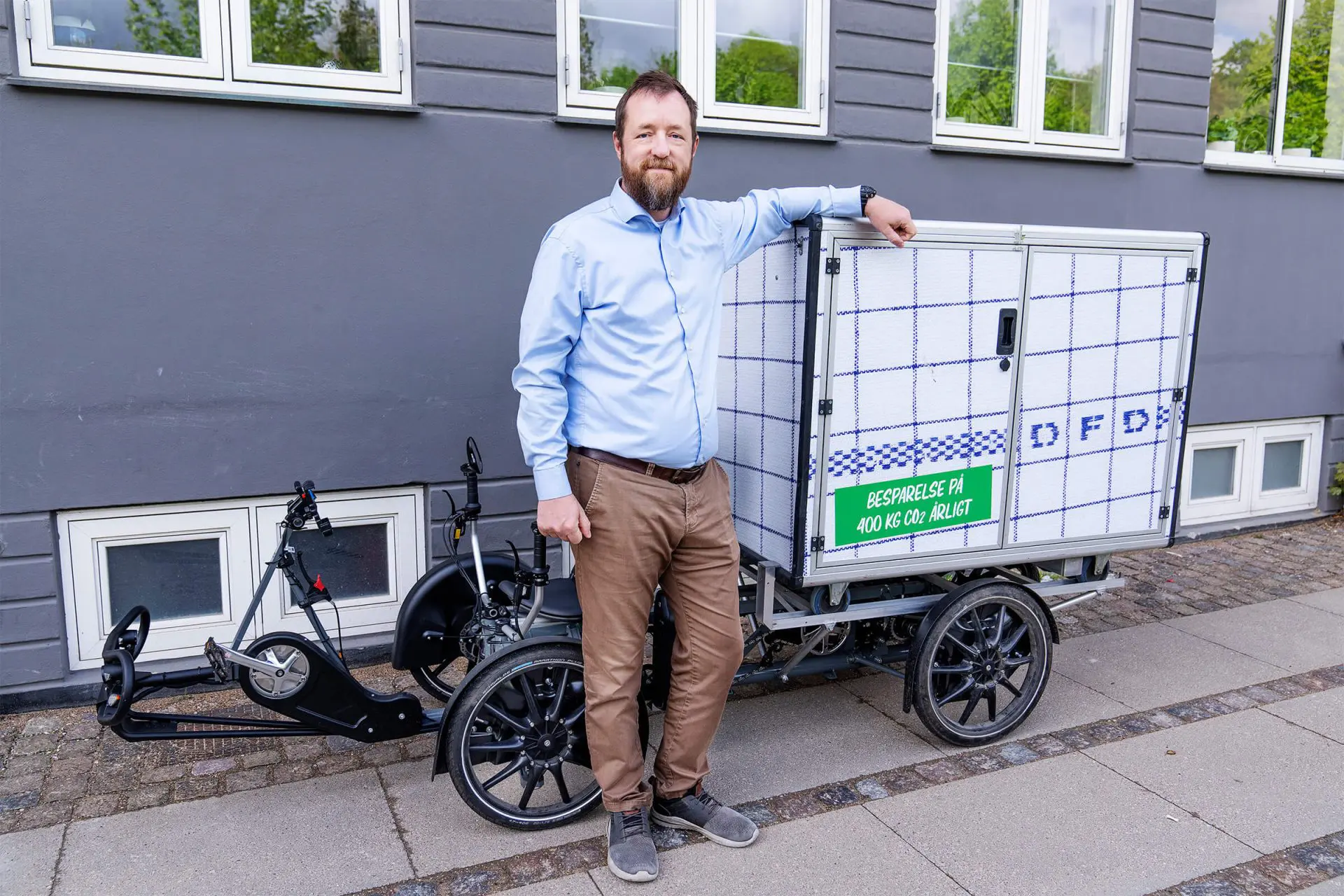 Lars V Textilia cykelbud
